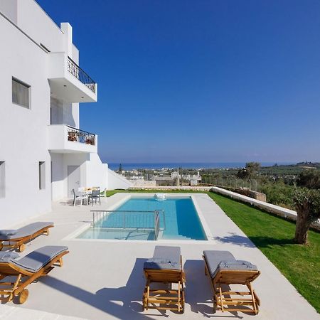 Apartment Tilio - New Apartment With Private Pool 1400M From The Beach Rethymno  Екстер'єр фото