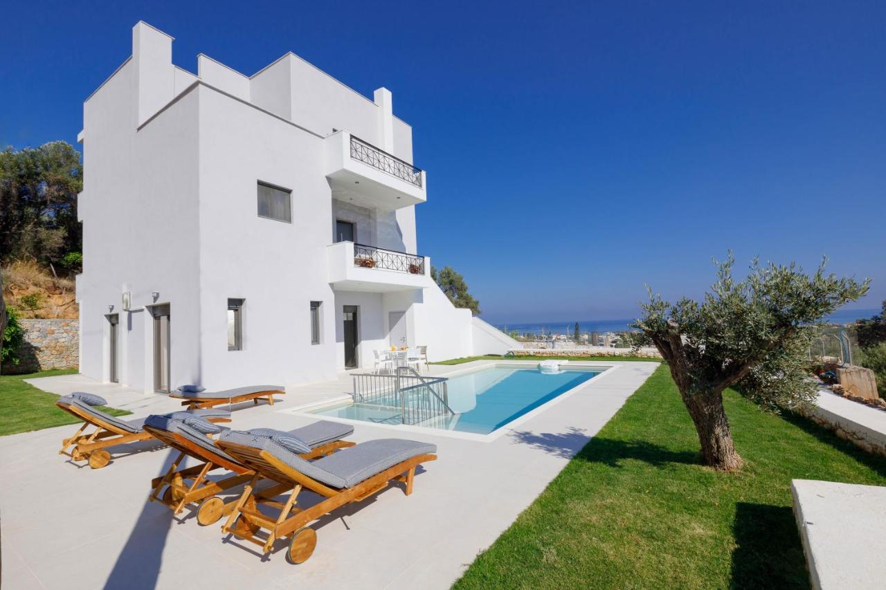 Apartment Tilio - New Apartment With Private Pool 1400M From The Beach Rethymno  Екстер'єр фото