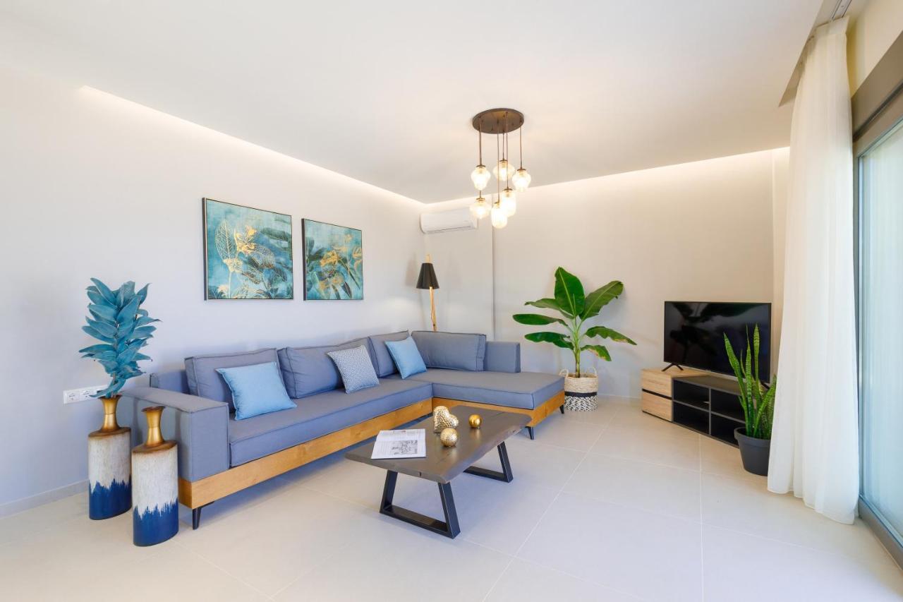 Apartment Tilio - New Apartment With Private Pool 1400M From The Beach Rethymno  Екстер'єр фото